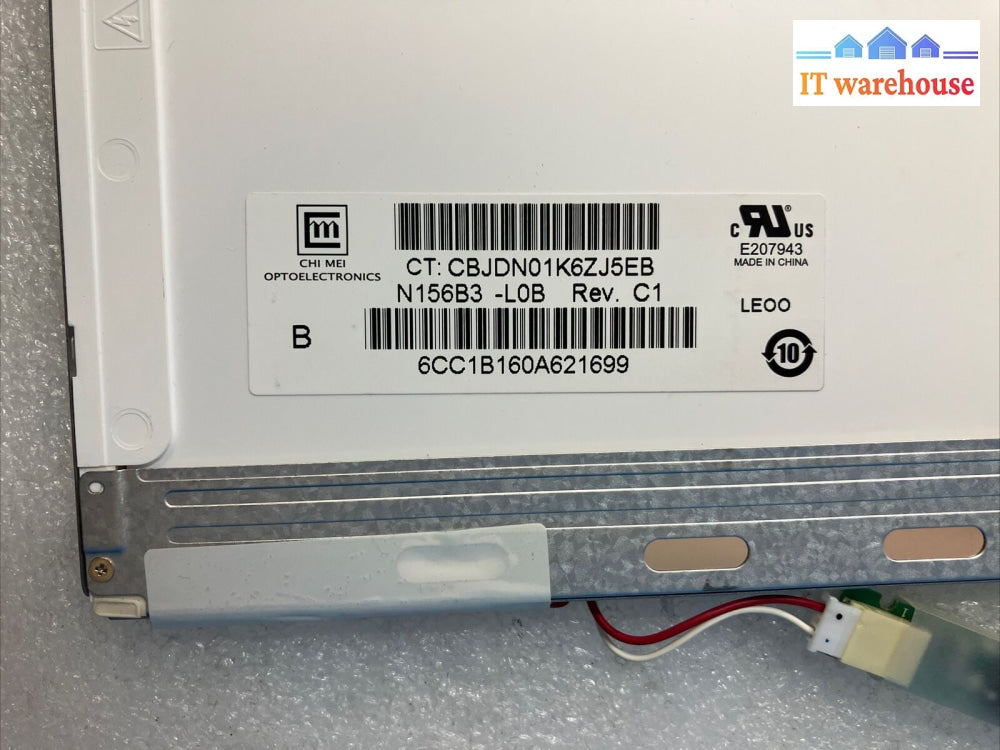 N156B3-L0B Rev.c1 15.6’ Widescreen Replacement Laptop Lcd Screens Hd 1366X768 ~