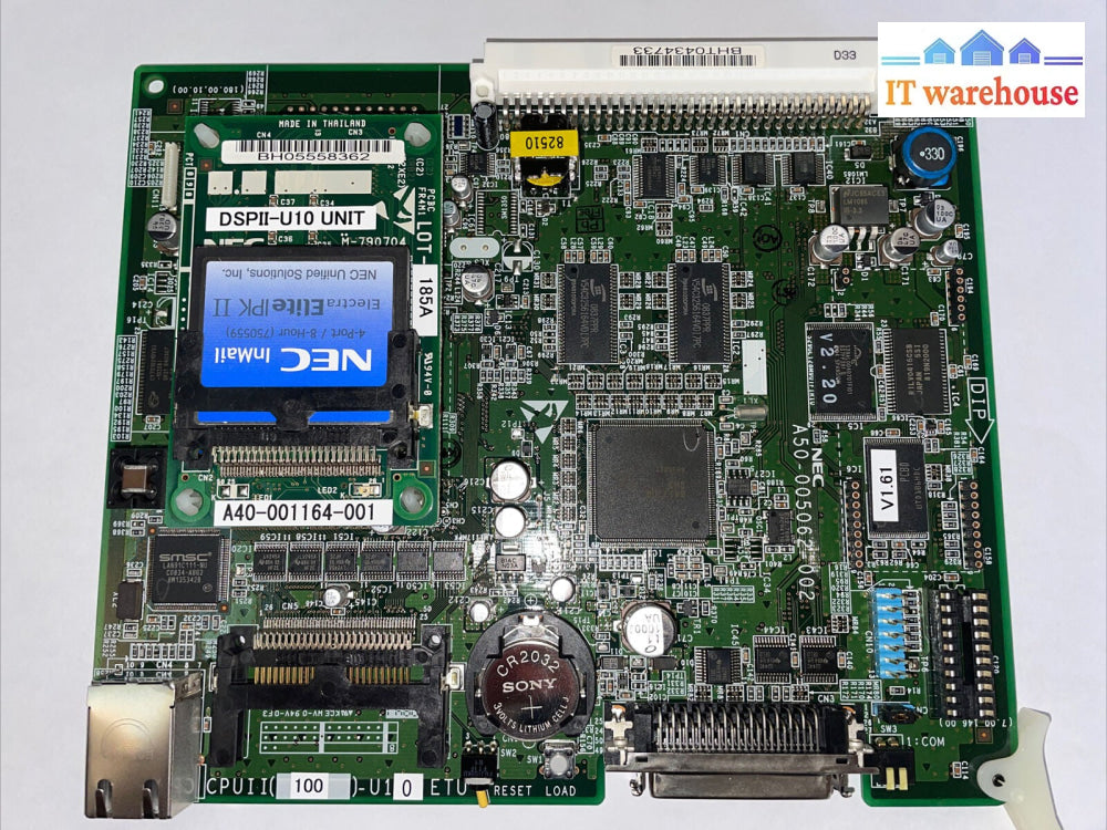 NEC Electra Elite IPK A50-005062-002 + DSPII-U10