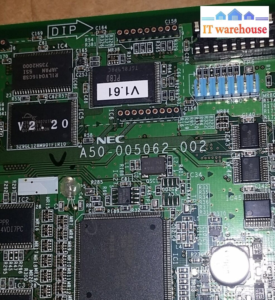 Nec Xen Ipk Ii A50-005062-002 Cpu 200-U13 Etu Processing Card
