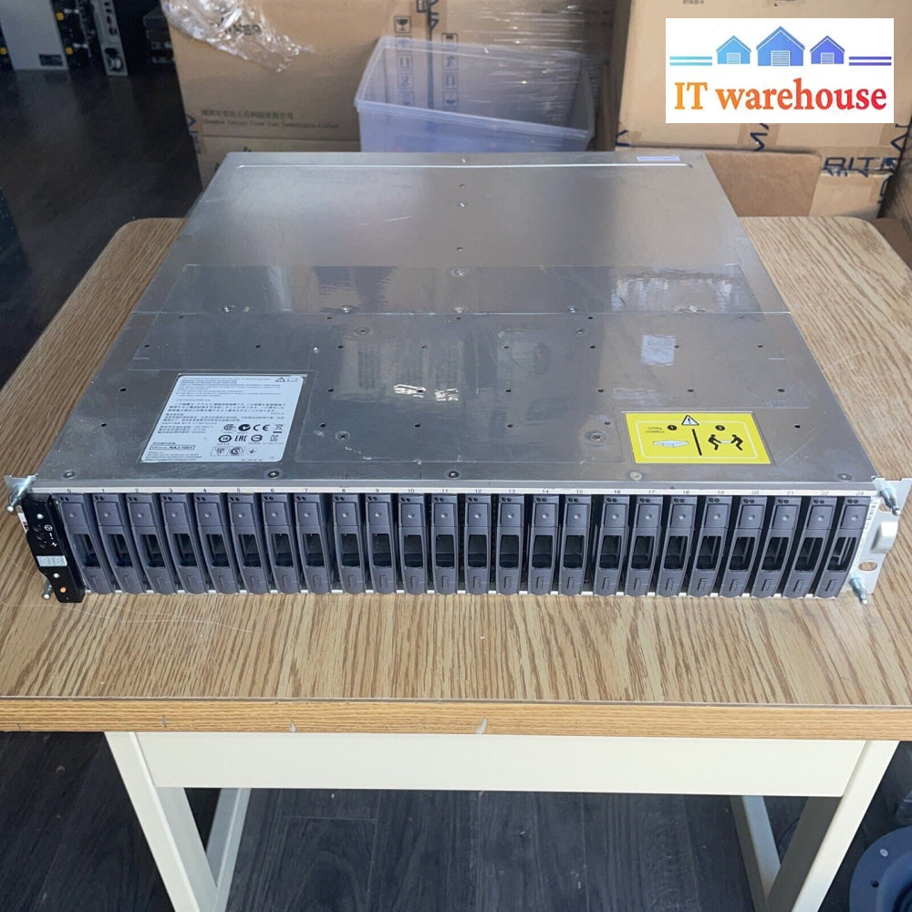 Netapp Naj-1001 24 Bay Array 2X Iom6 Controllers/ Power Supplies/24X 900Gb Hd