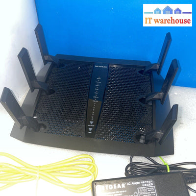 Netgear R8000-100Nas Nighthawk X6 Ac3200 Triband Wifi Router