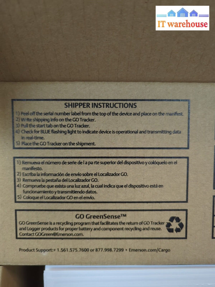 - New 10X Emerson Real-Time 4G/5G-N Temperature Go Tracker 1.9 Tmc-Th00
