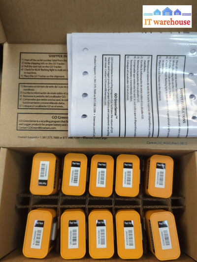 - New 10X Emerson Real-Time 4G/5G-N Temperature Go Tracker 1.9 Tmc-Th00