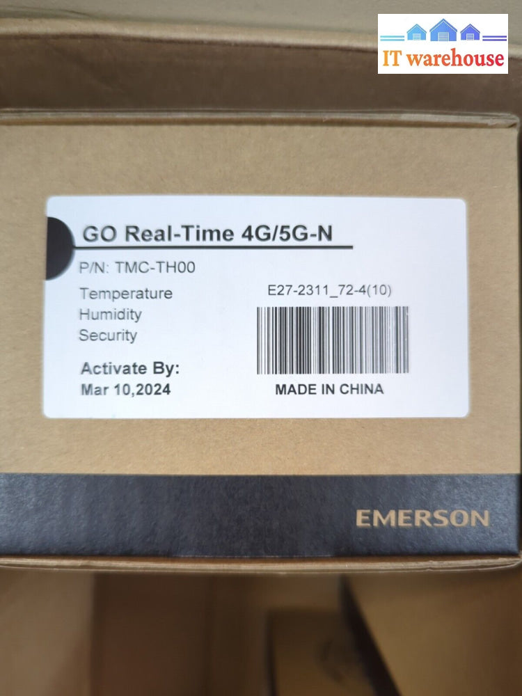 - New 10X Emerson Real-Time 4G/5G-N Temperature Go Tracker 1.9 Tmc-Th00