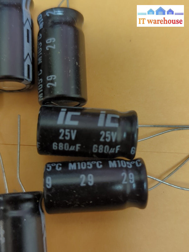 - New 10X Ic 25V 680Uf 25Volt 680Mfd 105C Electrolytic Capacitor
