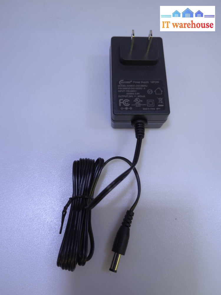 - New 1X Ullpower Power Supply 100-240V Ac To 24V Dc 0.8A 800Ma Adapter