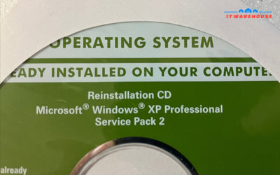 ~ New Dell Windows Xp Pro Sp2 Operating System Reinstallation Cd Rx073 (No Key)