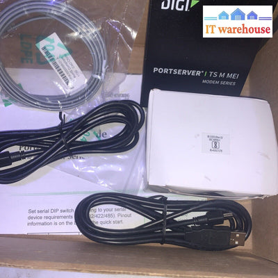 NEW Digi 50000836-14 Portserver TS 2 Port with Power Supply