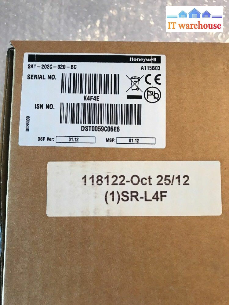Brand New 1X Honeywell Sat-202 Sat-202C-020(Sr-L4F) A115B03 Satellite Terminal