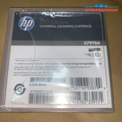 NEW ~ HP Ultrium LTO Universal Cleaning Cartridge C7978A