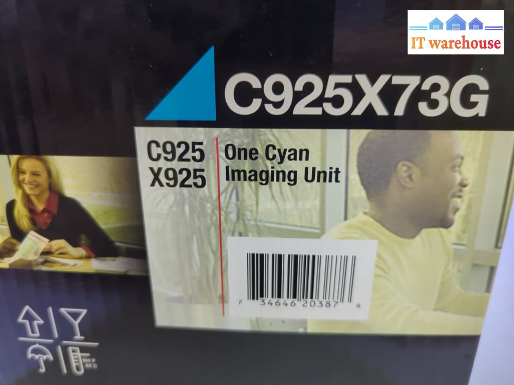 New In Box Genuine Lexmark C925X73G Cyan Imaging Unit C925 X925 -