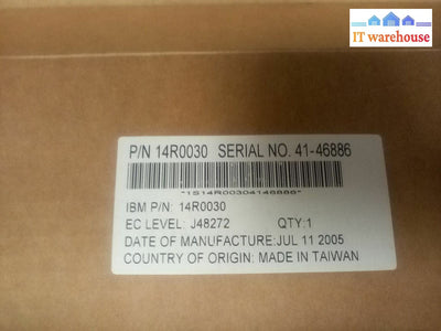 - New In Box Ibm Iron Grey Msr Stripe Reader For Surepos 4840 14R0030