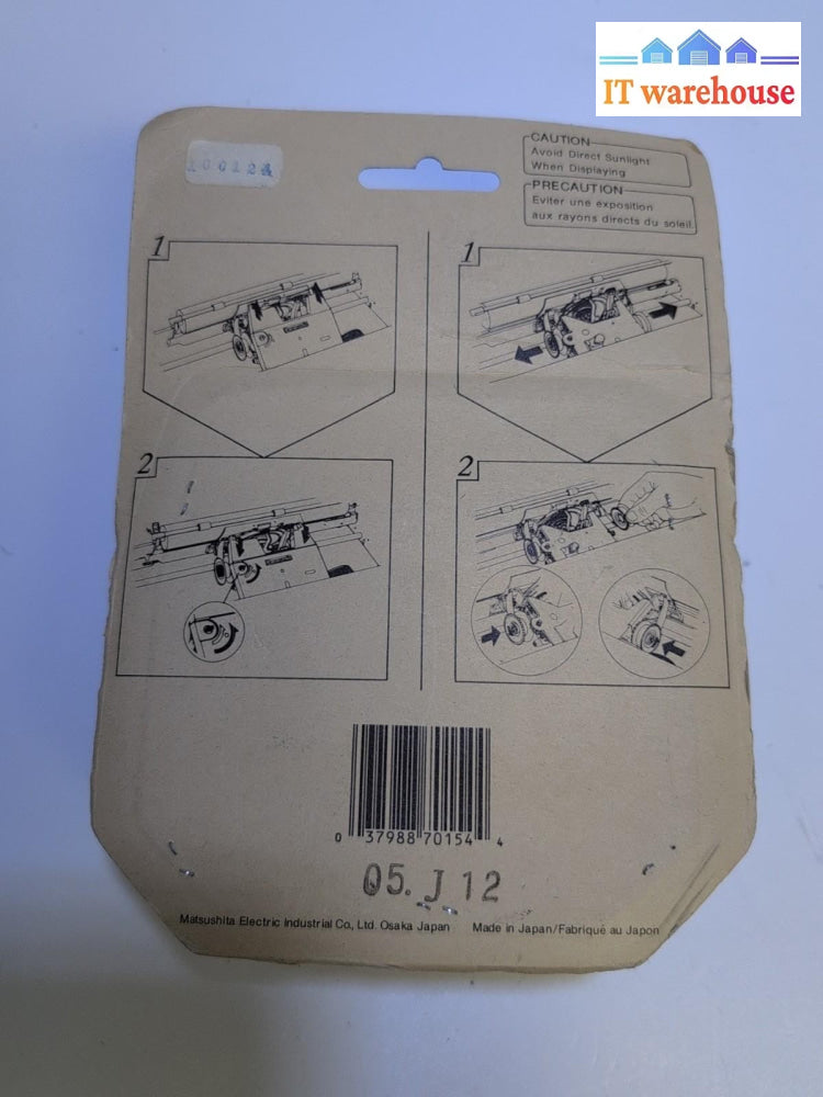 New in Box Panasonic KX-R51 Typewriter Kit- Film Ribbon/Lift-Off Tape For KX-R -