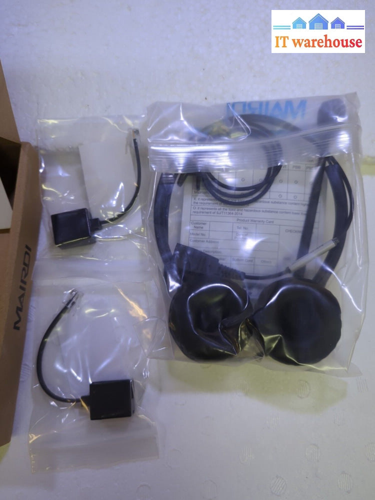 - New Mairdi Professional Call Center / Zoom Wired Headset M510