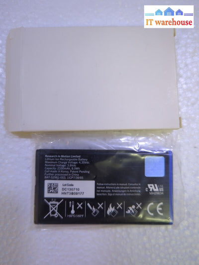 New Original Blackberry Q10 Nx-1 Nx1 2100 Mah 3.8V Battery Bat-52961-003