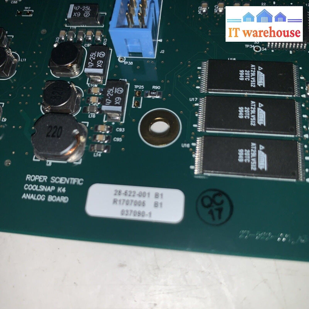 New ~ Roper Scientific CoolSnap K4 Analog Board 28-522-001 B1 037090-1 R1707011