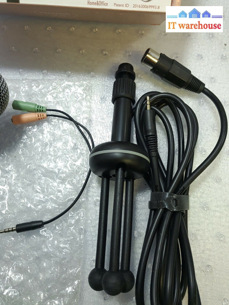 - New Yanmai Y20 3.5Mm Stereo Studio Noise Reduction Desktop Microphone For Pc