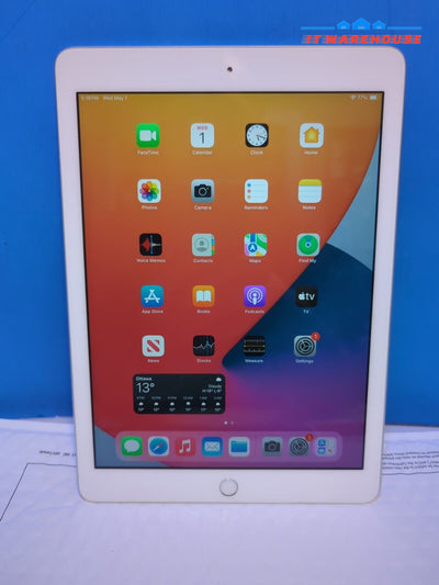 (Nice) Apple Ipad 6Th Generation A1893 Sliver 9.7’ 32Gb Wi-Fi Good Working -