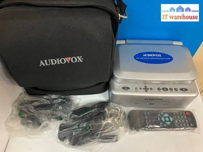 ~ (Nice) Audiovox Vbp4000 Portable 5.6’ Lcd Color Monitor & Dvd Player *Tested*