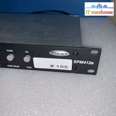 Nice ~ Biamp Advantage Spm412E Stereo Preamp Mixer