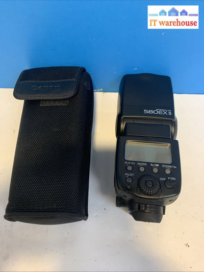 Nice Canon Speedlite 580EX II Shoe Mount Flash from JAPAN