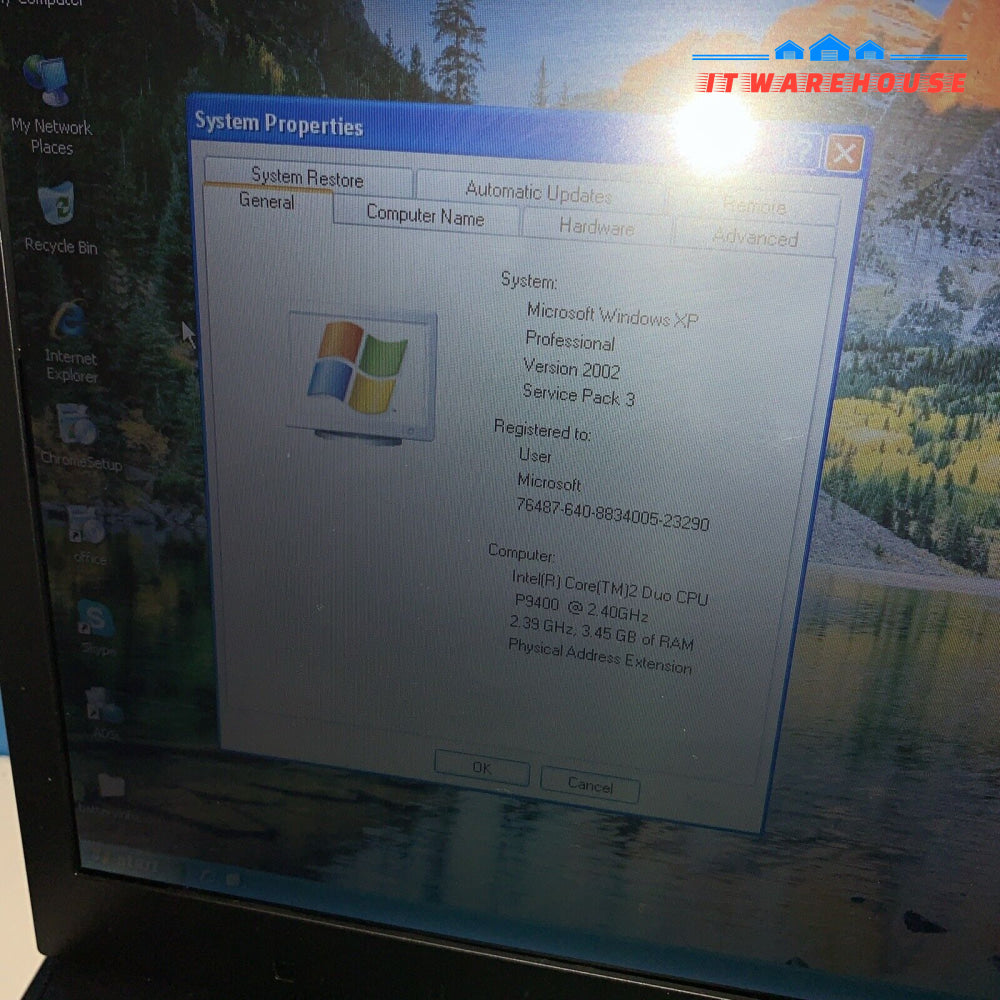 (Nice) Dell Latitude E4300 Core 2 DUO 2.40Ghz 4GB 750GB wifi Windows XP Pro SP3