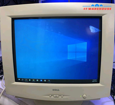 Nice Dell M780 17’’ VGA CRT Computer Monitor Retro Gaming Tested