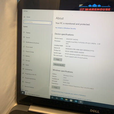 Nice ~ Dell XPS 15 9530 15.6’’ i7-4712HQ 16GB RAM 500GB SSD WIN 10 (New SSD)