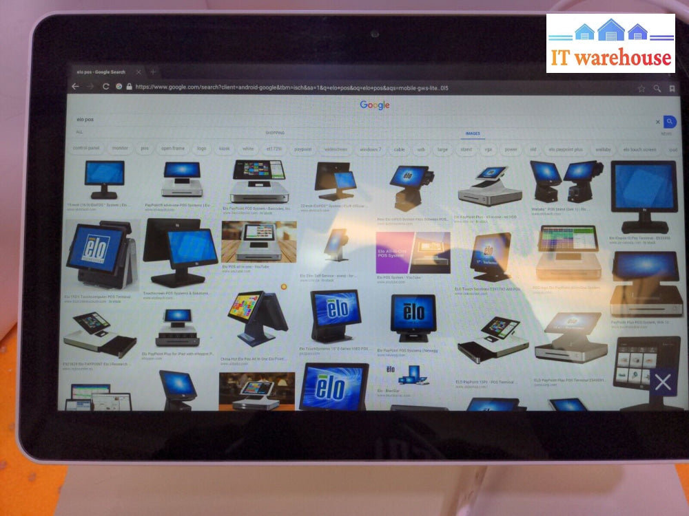 - (Nice) ELO 13.3" Paypoint All-in-One POS System for Android ESY13P1