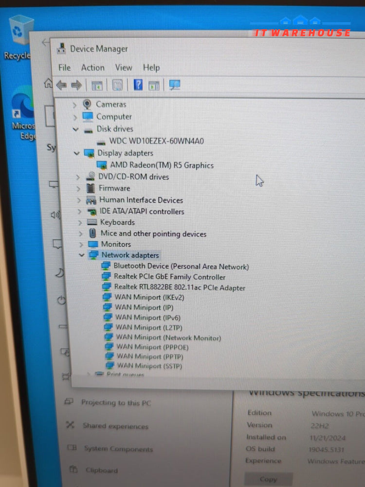 NICE HP All-in-One 22’’ Desktop PC AMD A9-9425 RADEON R5/8GB RAM/ 1TB HDD/Win10-
