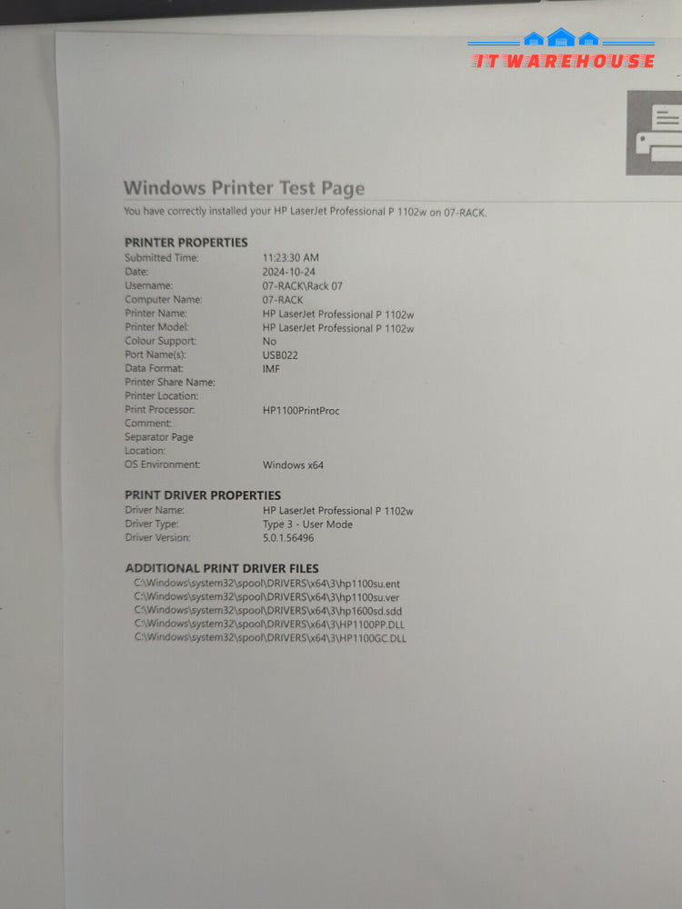 NICE HP LaserJet Pro P1102w Wi-Fi Monochrome Printer (Page Count 11K) No Toner