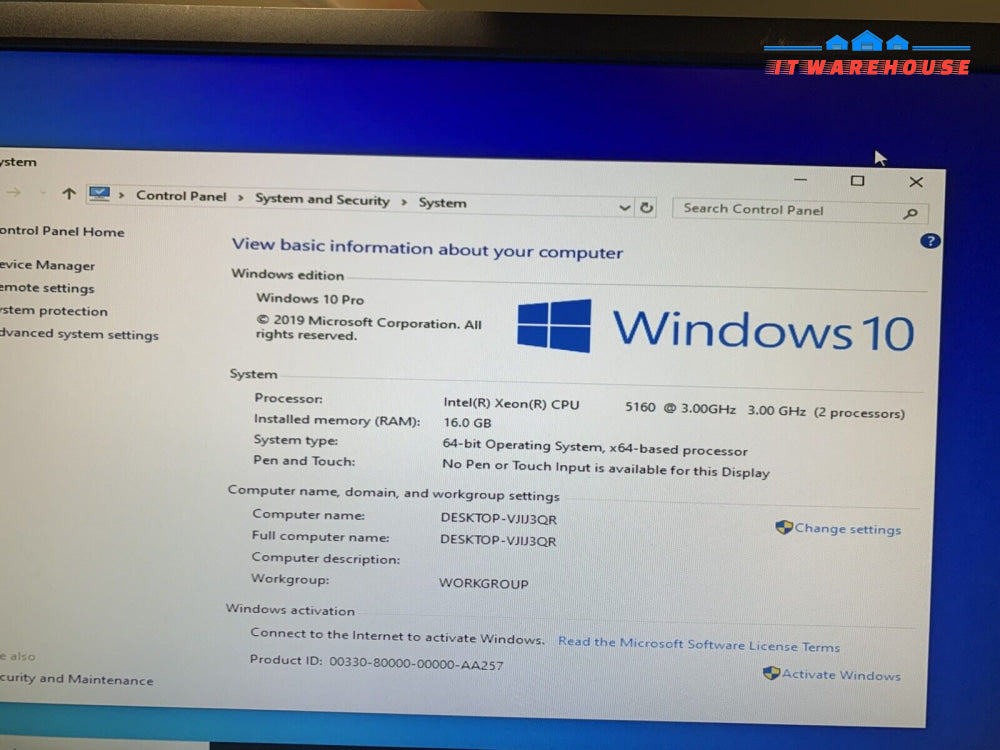 Nice ~ HP XW8400 Workstation 2x Xeon 5160 16GB RAM 1TB HD Windows 10 Pro W/Key