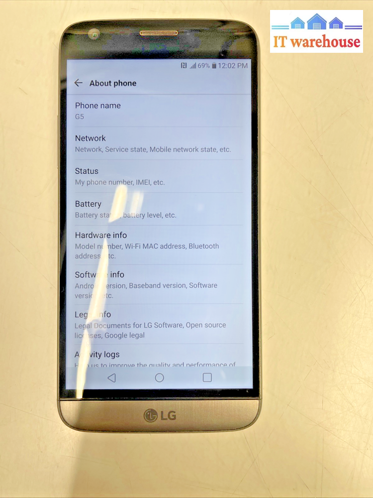 Nice LG G5 32G(Unlocked) Smartphone Tested +