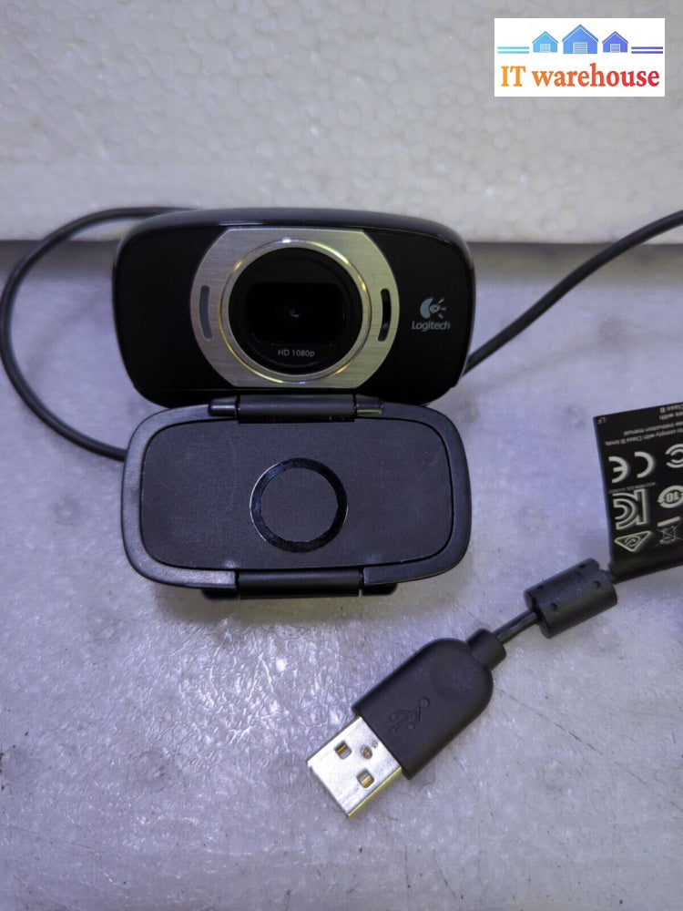 - Nice Logitech Usb Hd Webcam 1080P 8.0 Megapixel V-U0027 Tested