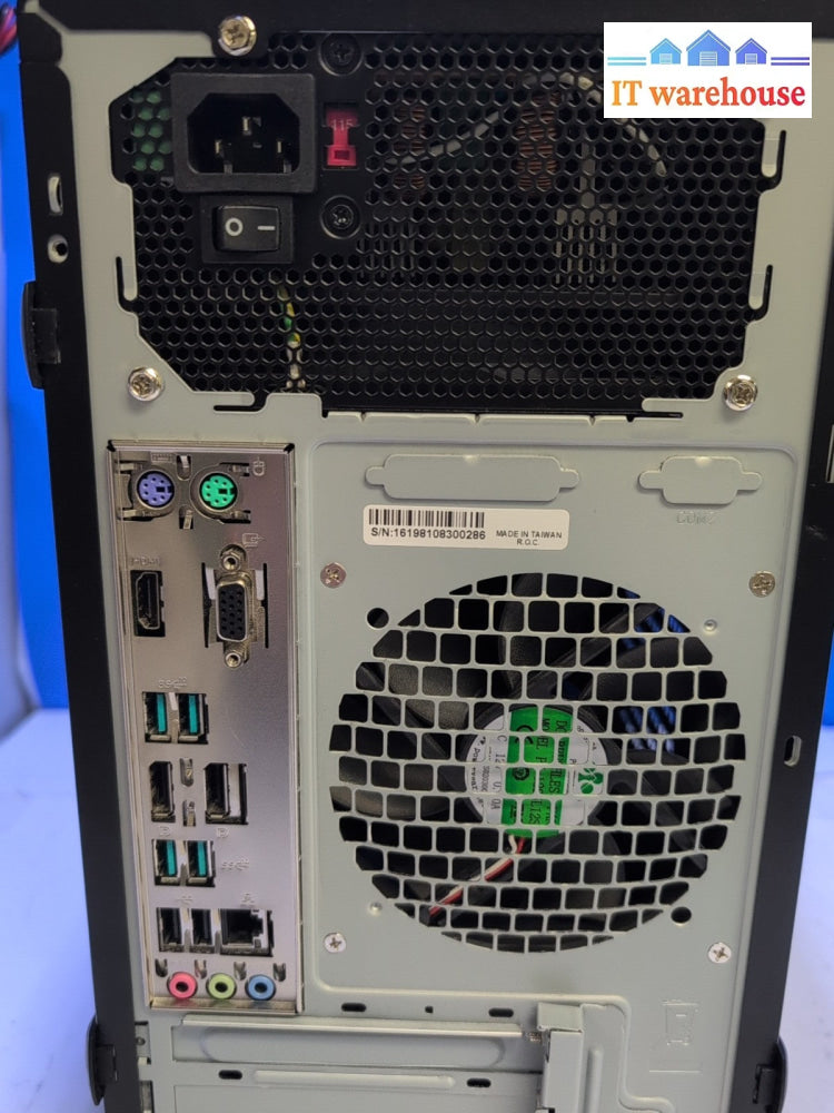 (NICE) Middle Tower Desktop i7-9700 3.00GHz CPU/ 16GB DDR4/ 960GB SSD/ Win11 -