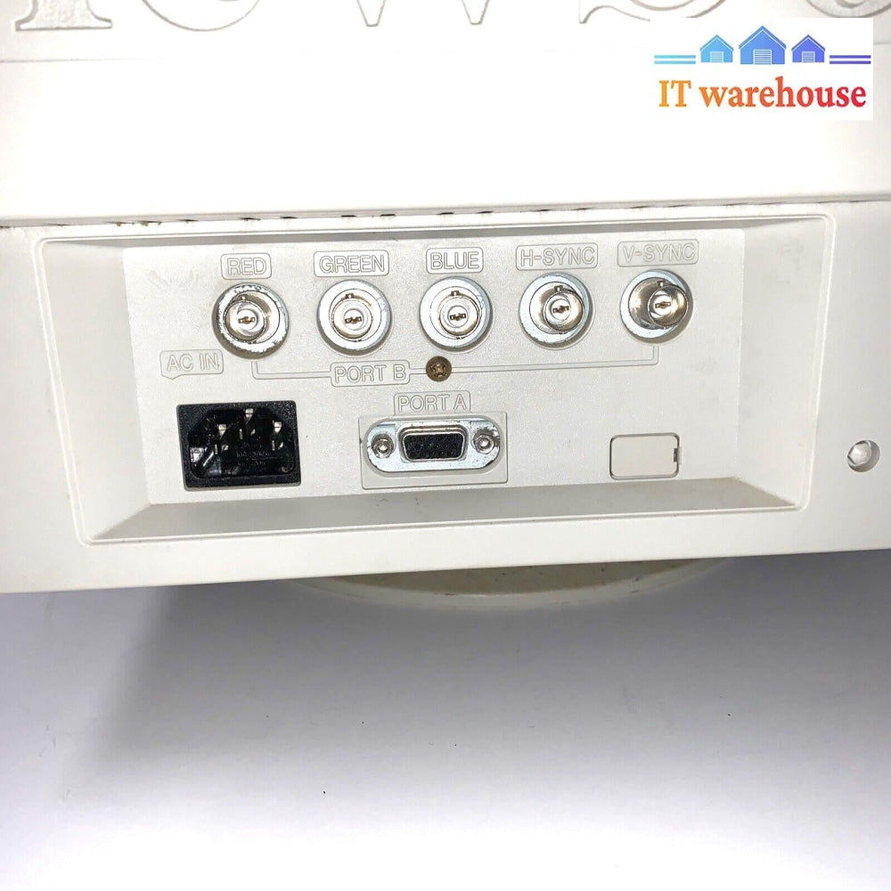 Nice ~ vintage 19’’ ViewSonic PS790 CRT Monitor 1600 x 1280 (Year 2000)