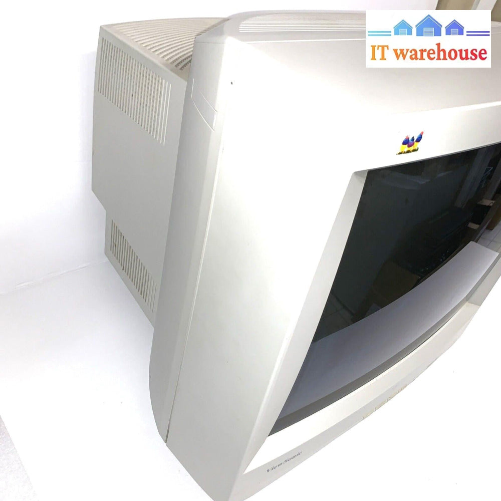 Nice ~ vintage 19’’ ViewSonic PS790 CRT Monitor 1600 x 1280 (Year 2000)
