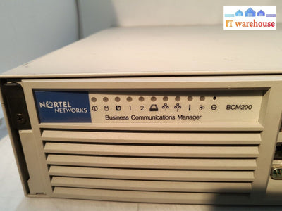 - Nortel Bcm200 Business Communications Manager With 4X16 Modules (Nt7B10Aadt)