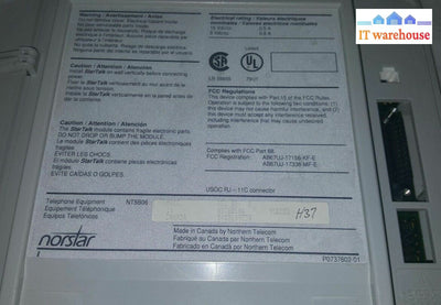 Nortel Norstar Startalk Nt5B06 Nt5B06Aa No Ac