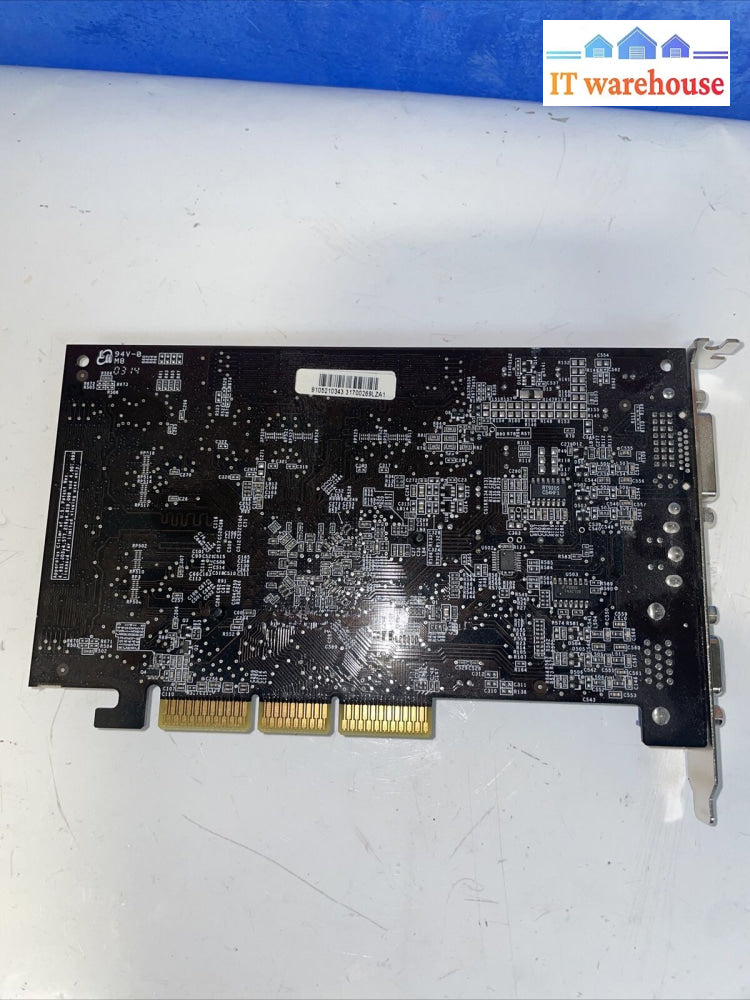 Nvidia Geforce Fx5200-Dv128 128 Mb Carte Graphique Dvi Tv-Out Vga Agp 8X