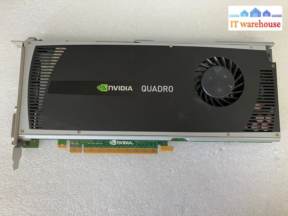 NVIDIA QUADRO 4000 2GB 256 bit Dual DP DVI GDDR5 PCI e Graphic Card IT Warehouse Vancouver