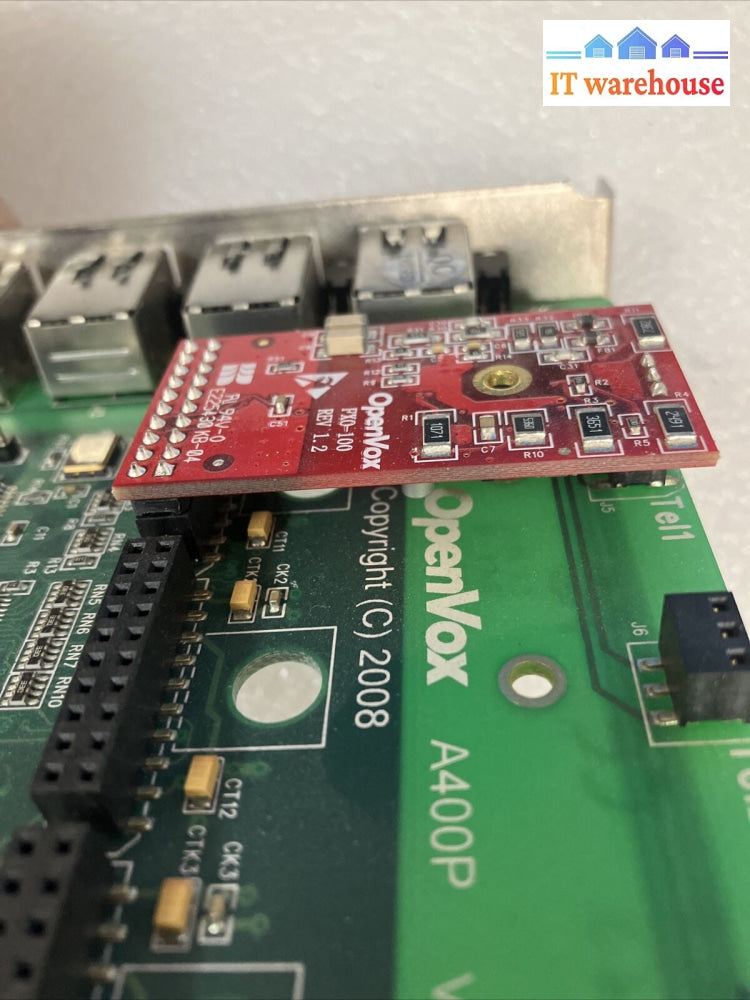 Openvox A-400P Modular Analog Telephone Interface Pci Card ~