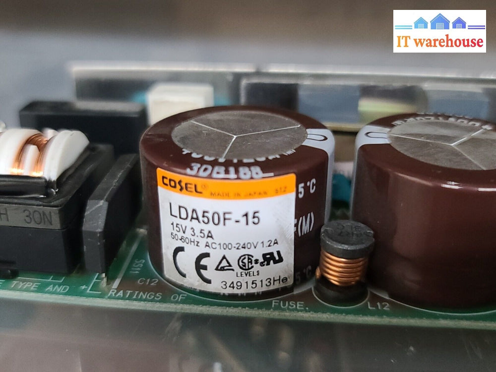 - Original Cosel Lda50F-15 15V/3. 5A Power Supply