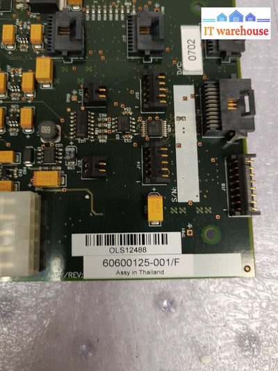 - Overland Data 60600125-001/F Arcvault Main Controller Board