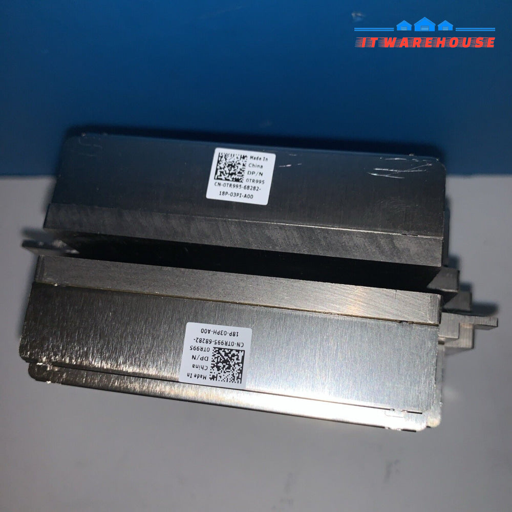 Pair of Dell PowerEdge 0TR995 R610 Server CPU Heatsink TR995 + 2x E5465 matched