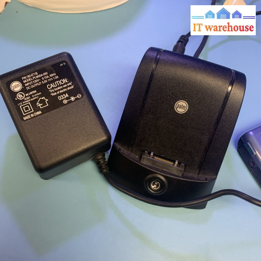 Palm Zire 71 PDA with Charger Dock Stand AC Power Adapter