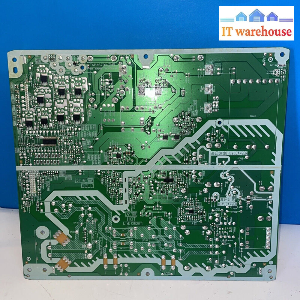 Panasonic 65’ 4K Ultra Hd Smart Tv Tc-65Gx800C Power Supply Tnpa6700Eb D01395Avx