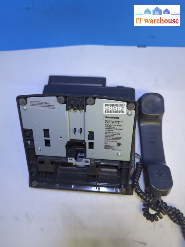Panasonic KX-DT343 Backlit LCD Display 24 Button IP Phone