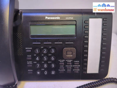 Panasonic KX-DT543 Black Digital 3-line Phone