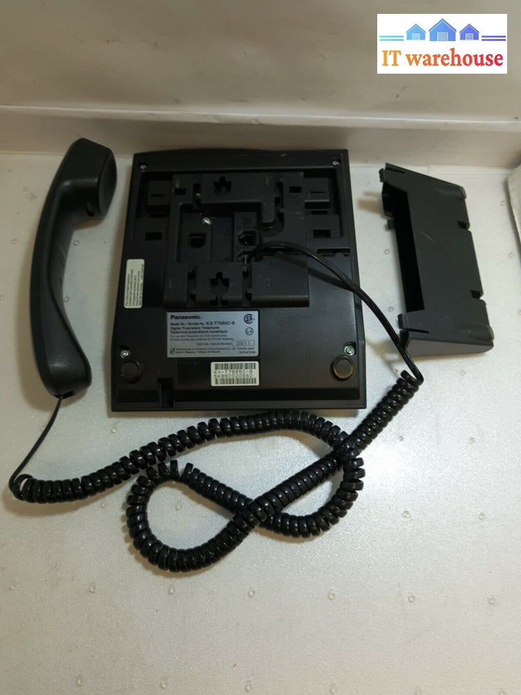 - Panasonic Kx-T7665 Kx-T7665C-B Digital Display Telephone